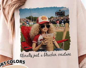 Camiseta retro "Vivo aquí ahora", camiseta oscura divertida para muñecas con temática de campo de béisbol, camiseta de béisbol para Barbie.