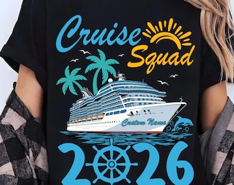 Camiseta de equipo de crucero familiar: camiseta de viaje en crucero, vacaciones grupales a juego, camisetas de crucero familiar personalizadas, Carnival Cruise Tess