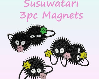 Susuwatari - Magnets Set of 3