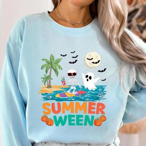 Cute Summerween Vibes Skeleton Ice Cream Summer Vacation png,Halloween Summer Vacation Png, Halloween Png, TRendy Png, Digital Download