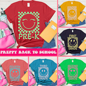 Back to school png bundle, Preppy Back To School Bundle png, First Day Of School Shirt, Coquette Teacher Png, Girl Shirt Sublimation Designs