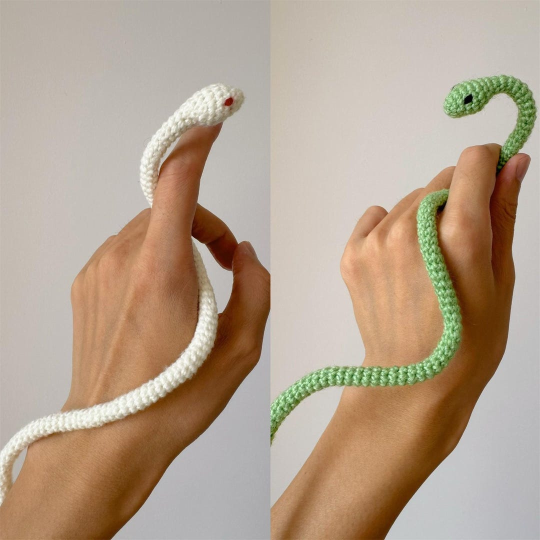 Enchanting Hand - Woven Qing & Bai Snake Plush Dolls - Etsy