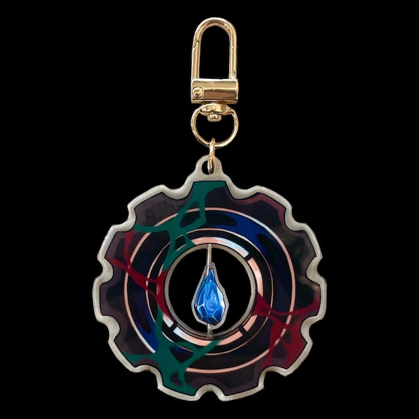 Jayvik (Jayce and Viktor) Arcane Spinning Keychain