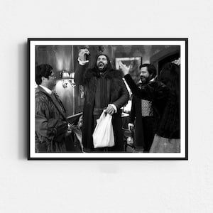 What We Do in the Shadows Poster, Tv Series Poster, WWDITS Poster, Movie Scenes Wall Art, Black and White, Printable Retro Wall Art