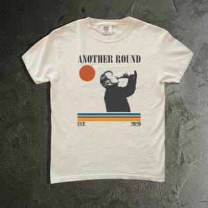 Noch ein rundes Filmshirt, Filmshirt, Comfort Colors Shirt, ein weiteres rundes Shirt, Vintage Film T-Shirt, Retro Shirt, klassisches T-Shirt