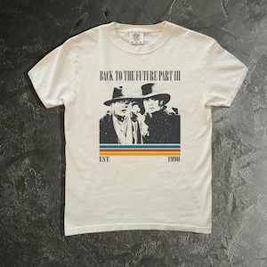 Back to the Future Part III Movie Shirt, Film Shirt, Comfort Colors Shirt, Vintage Movie Shirt, Retro Shirt, Classic T-Shirt, Gift for him