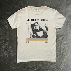 Secret Window Movie Shirt, Film Shirt, Comfort Colors Shirt, Secret Window T-Shirt, Vintage T-Shirt, Retro Shirt, Classic T-Shirt