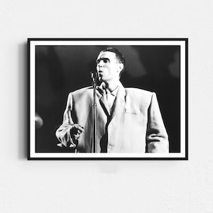 Poster Talking Heads Stop Making Sense, poster di David Byrne, poster iconico, scene di film, arte murale in bianco e nero, stampabile, arte murale retrò