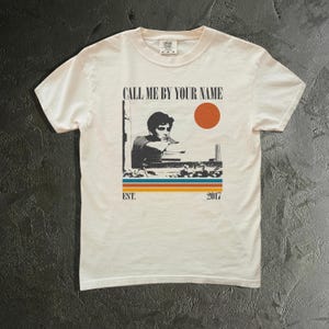 Call Me by Your Name Movie Shirt, Film Shirt, Comfort Colors Shirt, Vintage Movie Shirt, Retro Shirt, Classic T-Shirt, Gift for him