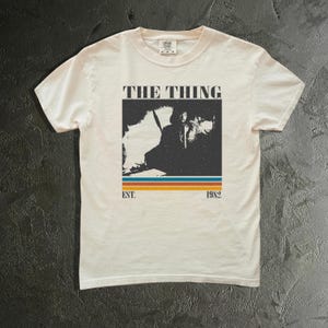 The Thing Movie Shirt, Film Shirt, Comfort Colors Shirt, The Thing T-Shirt, Vintage Movie Shirt, Retro Shirt, Classic T-Shirt, Gift for him