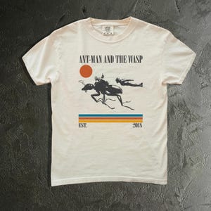 Koszulka z filmu „Ant-Man i Osa”, Koszulka filmowa, Koszulka w komfortowych kolorach, Koszulka „Ant-Man i Osa”, Koszulka vintage, Koszulka retro, Klasyczny T-shirt