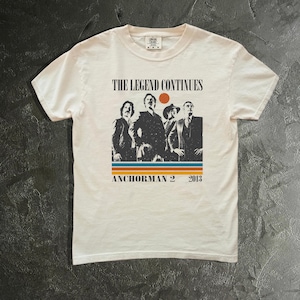 Anchorman 2: The Legend Continues Movie Shirt, Film Shirt, Comfort Colors Shirt, Vintage Movie T-Shirt, Retro Shirt, Classic T-Shirt