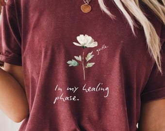 In My Healing Phase, Gentle Women's T-Shirt | Meditation, Healing Style, Chakras | Buddhism, New Age Inspired