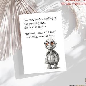 Funny 80th Birthday Card, for Dad or Grandpa | Sarcastic 80th Birthday Card for Mom or Grandma, Gift for 80 Year Old, Getting Older Humor