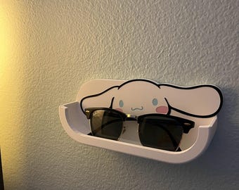 Wall mounted glasses holder (Puppy)