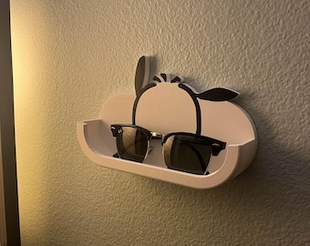 Wall mounted glasses holder (Dog)