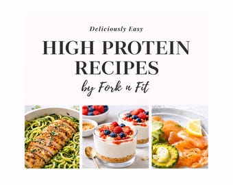 Recettes riches en protéines et faibles en glucides pour les femmes de 40 ans et plus | Perte de poids sans hormones (PDF numérique)