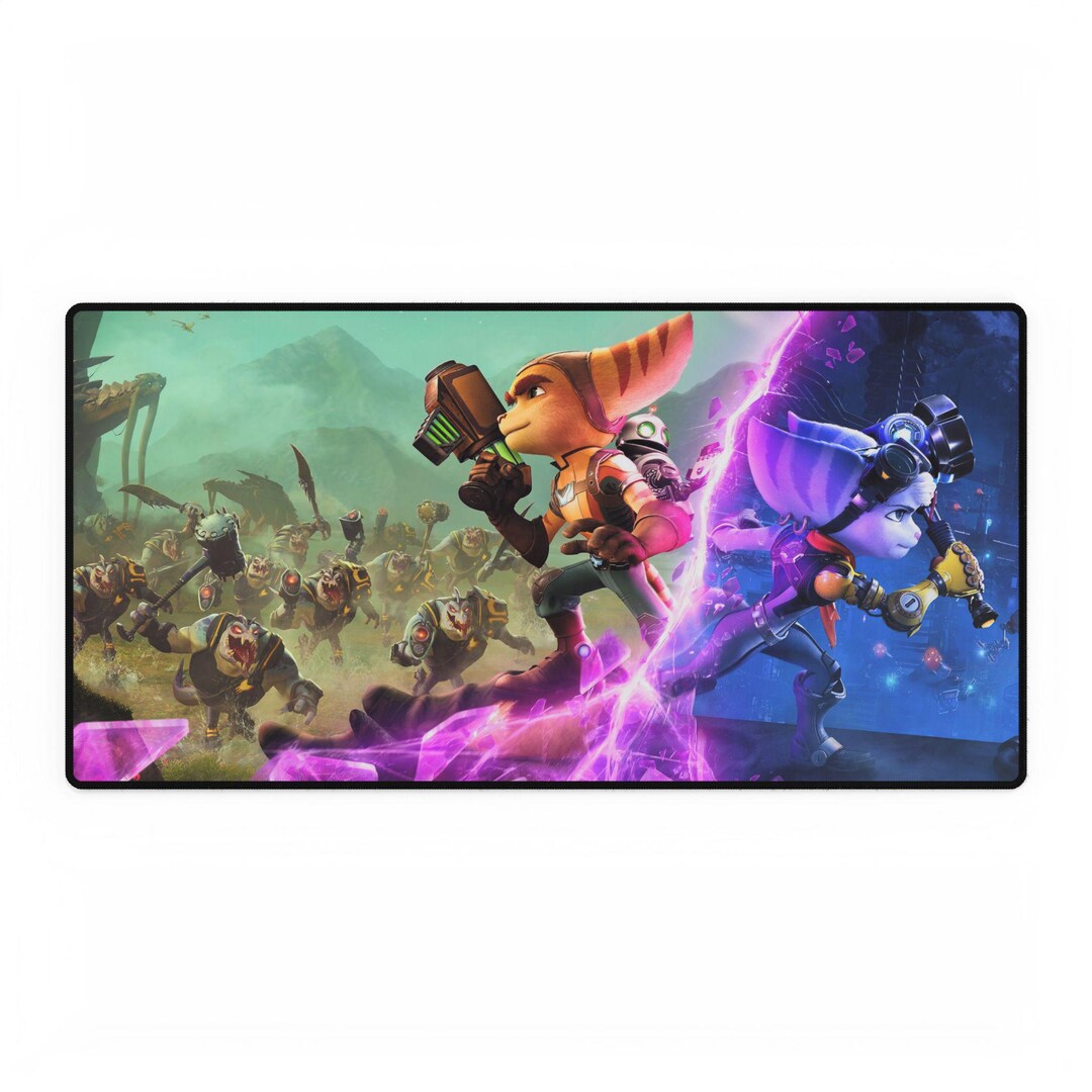 Ratchet & Clank Rift Apart Gaming Mouse Pad, Large Desk Mat XXL, Home ...
