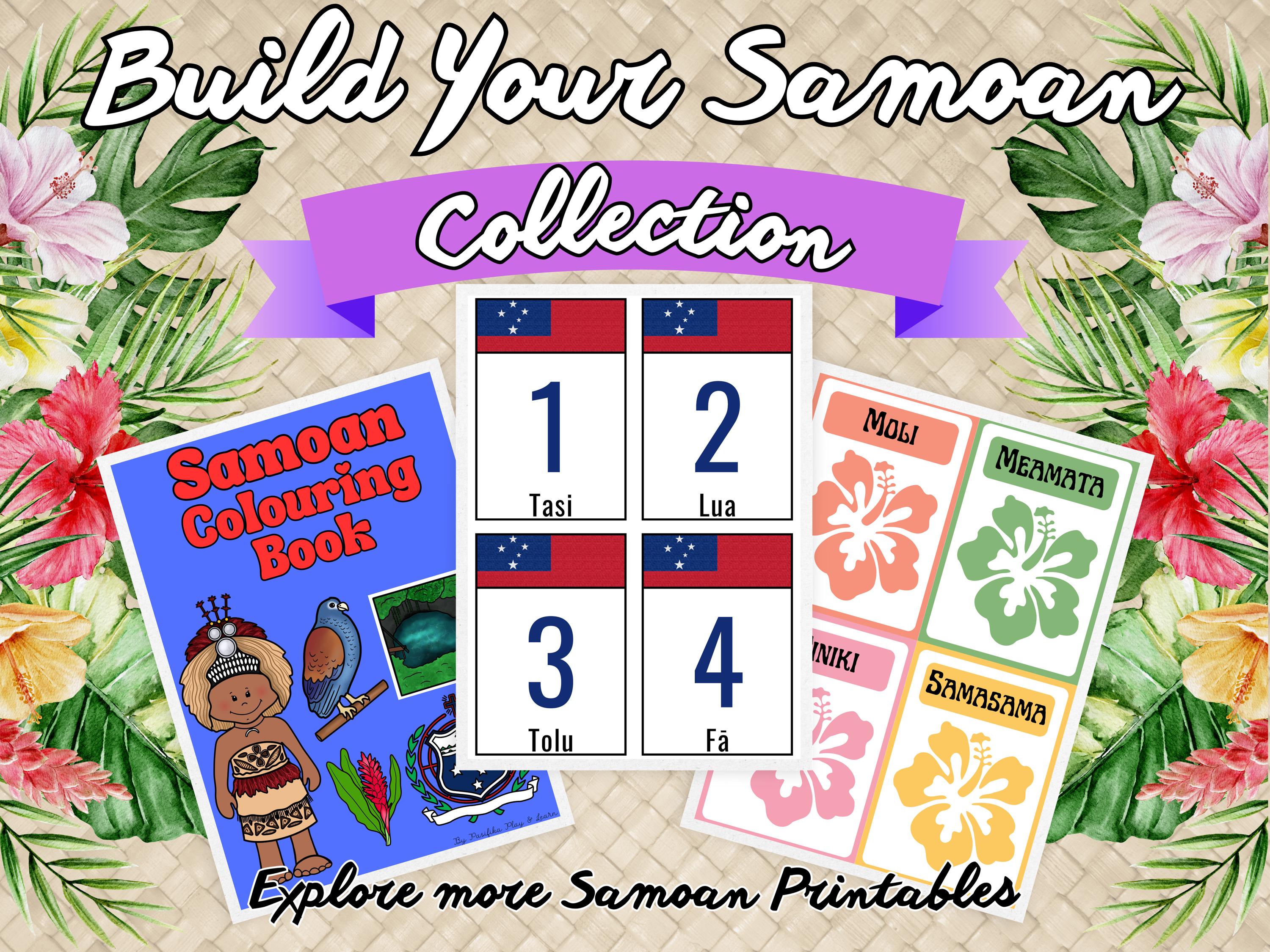 Samoan Language Learning Posters | Greetings, Colours, Alphabet ...
