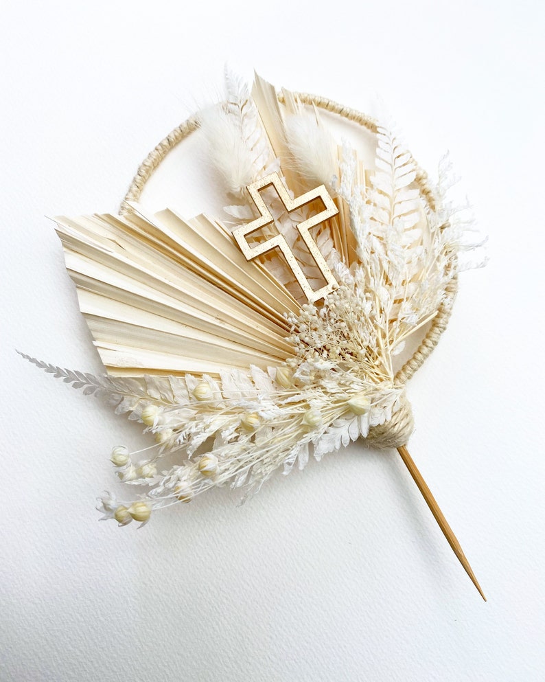 Christening Topper/cake Topper/religious Cake Etsy