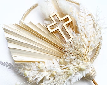 Christening Topper/cake topper/religious cake /christening/baptism /Christ/blessed topper/gold/boho topper /floral topper/crucifix/Christ