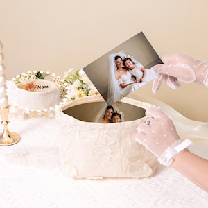 Personalisierte Foto Futter Geldbörse, Hochzeit Geldbörse Geschenk für Mutter, Mutter der Braut Hochzeitsgeschenk, Geschenk für Mama, Mutter des Bräutigams Hochzeitsgeschenk