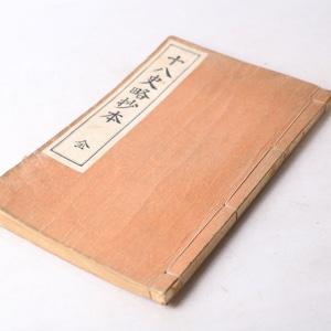 Jūhasshi Ryaku Shōhon - Japanese Historical Digest Book - 1920 Taisho Era - Antique Japanese History Text