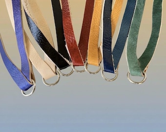 SIZE 9- 900-1150g  LEATHERS4FEATHERS Leather Bird Harness Avian Parrot Leash Blue & Gold / Moluccan / Catalina Macaw