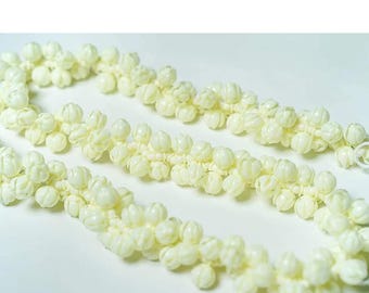 Realistische Jasmijnstreng Mogra Bloemenhaar Gajra Decor Kunstjasmijn Bloemen Indiase accessoires - woondecoratie