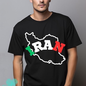 Persia Map Graphic T-Shirt, Persian Unisex Softstyle Tee, Casual Wear, Travel Souvenir, Gift for Him, Gift for Her, Summer Outfit