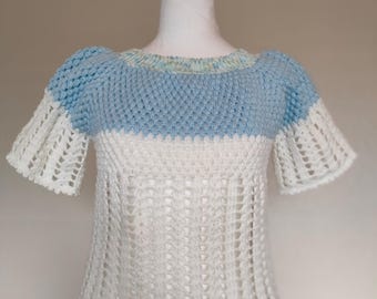 Handmade crocheted shirt
