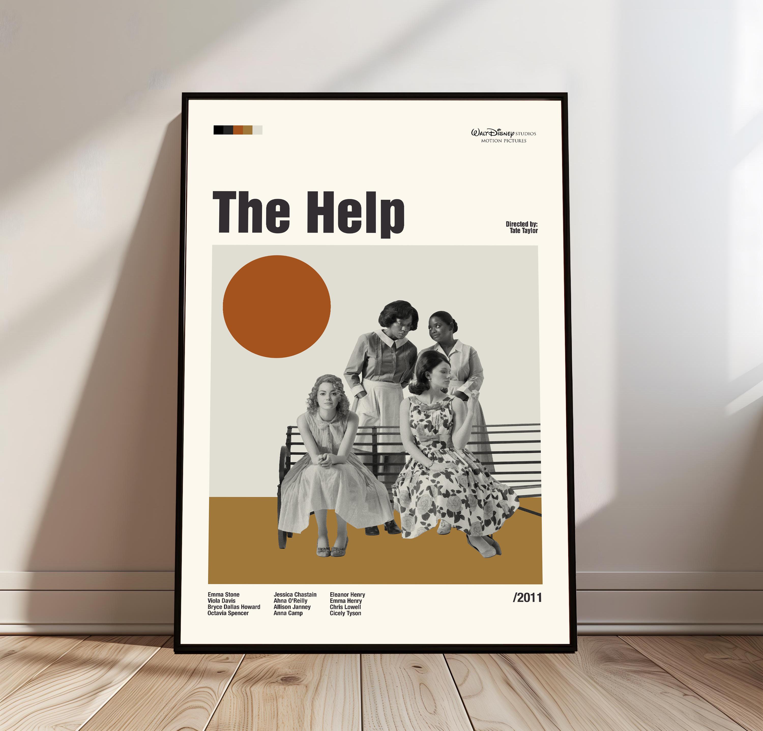 The Help Poste The Help Poster | Film Poster | Midcentury Modern Art | Minimalist ...