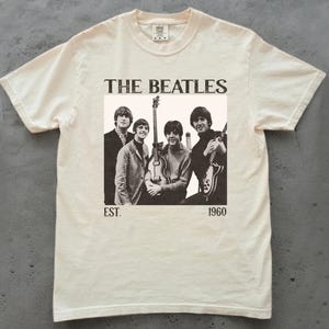 Komfort Farben The Beatles Shirt, The Beatles Fan Shirt, The Beatles Band Shirt, Vintage T-Shirt, Retro Shirt, Geschenk für Ihn
