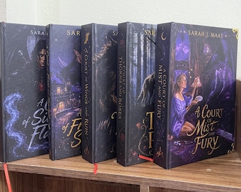 ACOTAR Edição Especial em Capa Dura - Livros de Sarah J. Maas, Série Tribunal