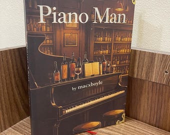 Piano Man, de macxboyle. Livro com capa dura.