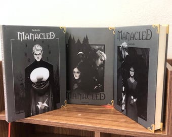 Libros de tapa dura esposados de Senlinyu. Conjunto de 3 libros.