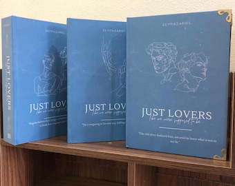 Just Lovers by zeppazariel Hardcover books . set of 3 books