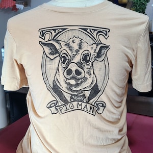 Pig Man Graphic T-Shirt