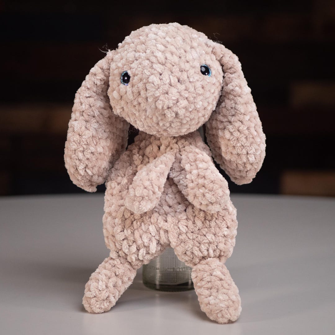 Handmade Crochet Bunny Plush, Amigurumi, Soft and Cuddly Stuffed Animal ...