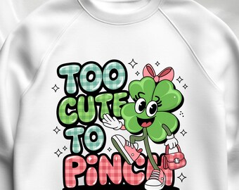 つねるのがかわいすぎる/かっこよすぎるPng、子供の聖パトリックデーPng、男の子/女の子の聖パトリックデーPng、シャムロックスパンコールPng、面白い聖パトリックデー、昇華