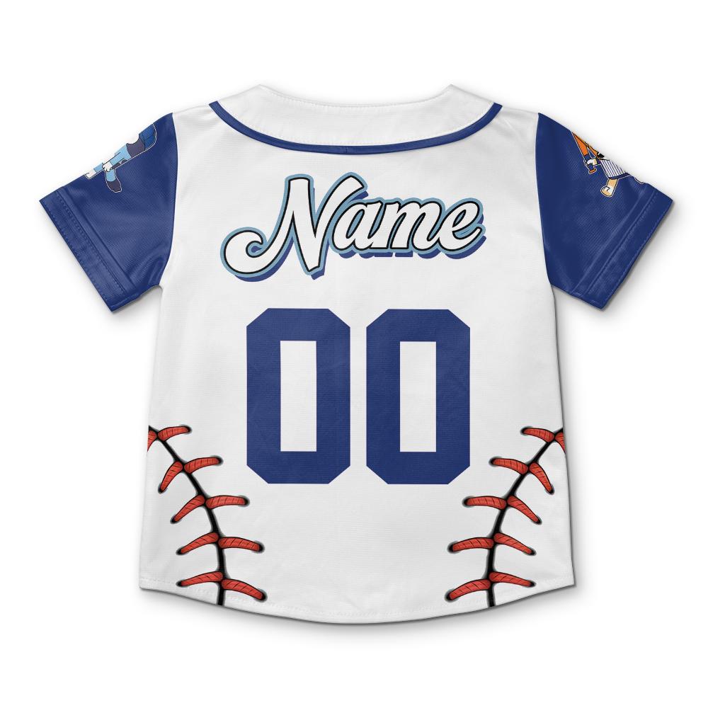 Bluey Birthday Baseball Jersey