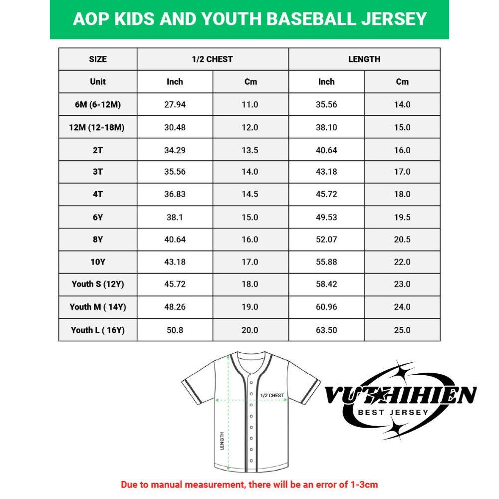 Custom Bluey Baseball Jersey