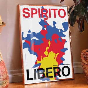 Iconico poster stampa decorazione quadro musica Liftiba - Spirito