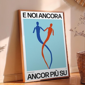 Iconico poster stampa decorazione quadro Lucio Battisti - La collina dei ciliegi