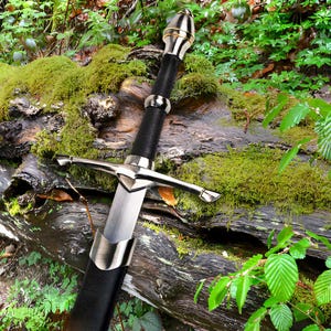Handgemaakt Strider&#39;s Sword, handgemaakt fantasiezwaard, verzamelobject voor hem, middeleeuws displayzwaard, cadeau-idee, aangepast zwaard | Cadeau voor bruidegom