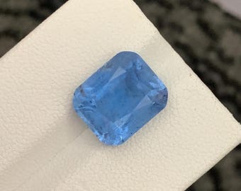 7.01 Carats Luxury Blue Aquamarine – Cushion Cut | Aquamarine Goshenite | Pakistan Origin