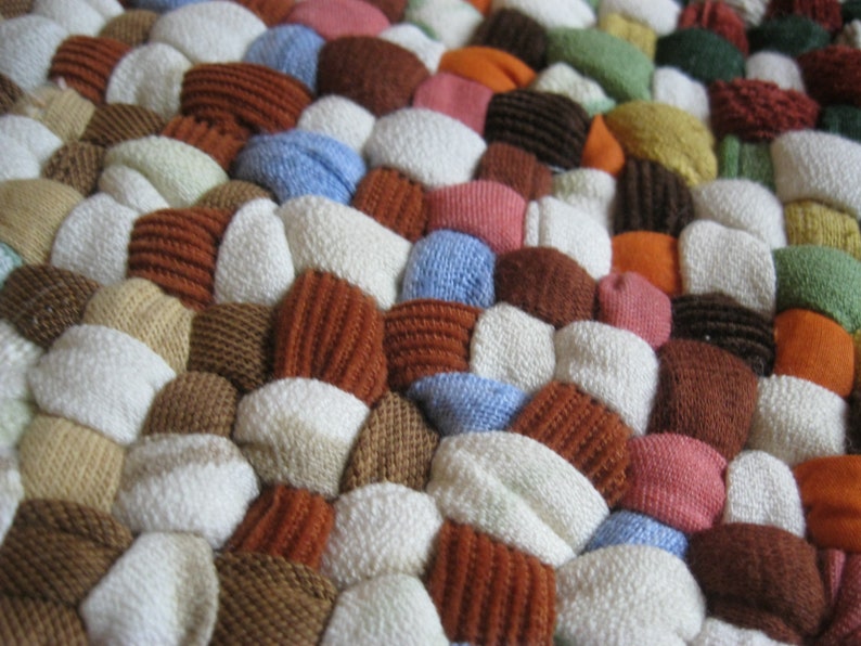 Made to Order Custom Rectangular Braided Rug in Your Choice of Colors ...