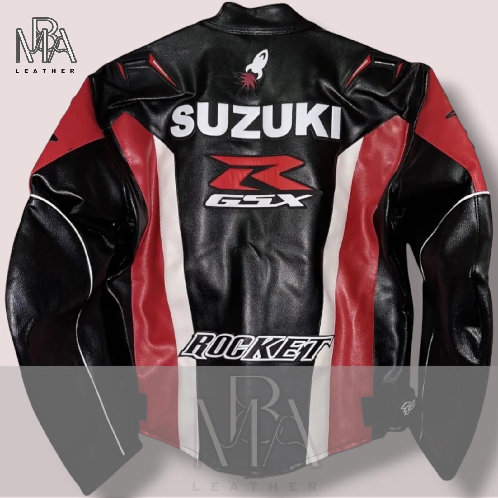 Suzuki Yoshimura Cowhide Leather Jacket: Racing Biker Style - Etsy