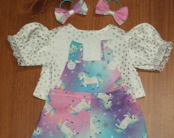 PINK BLOUSE CUPCAKE CORDUROY JUMPER for 16-17/" CPK Cabbage Patch Kids