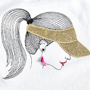 Girl Machine Embroidery Design Hat Embroidery Design Girl Embroidery File Hat Embroidery Pattern Embroidery Girl Designs Instant Download